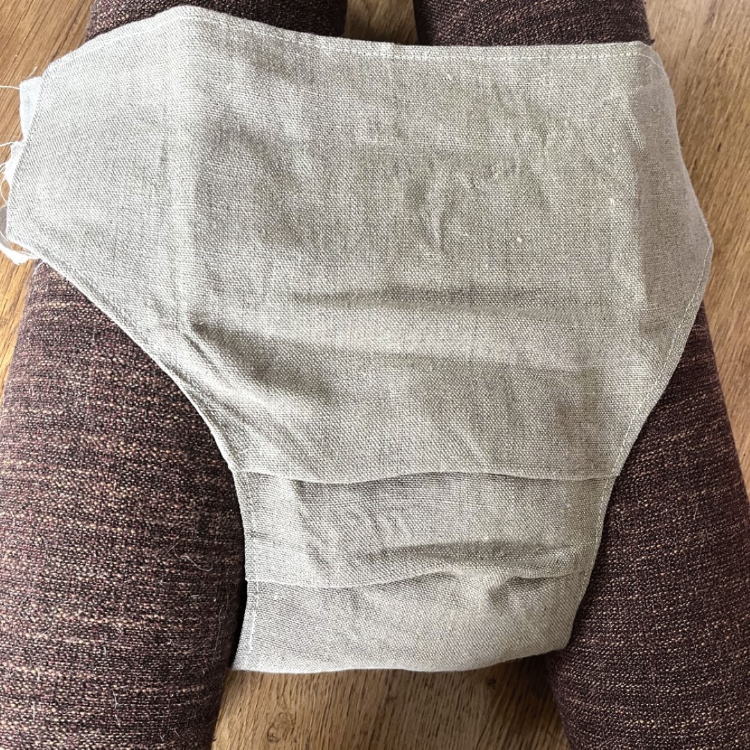 Linnen pants afbreekbaar biologisch uitvaart stoffen ecologisch toegestaan verantwoorde uitvaart afscheid